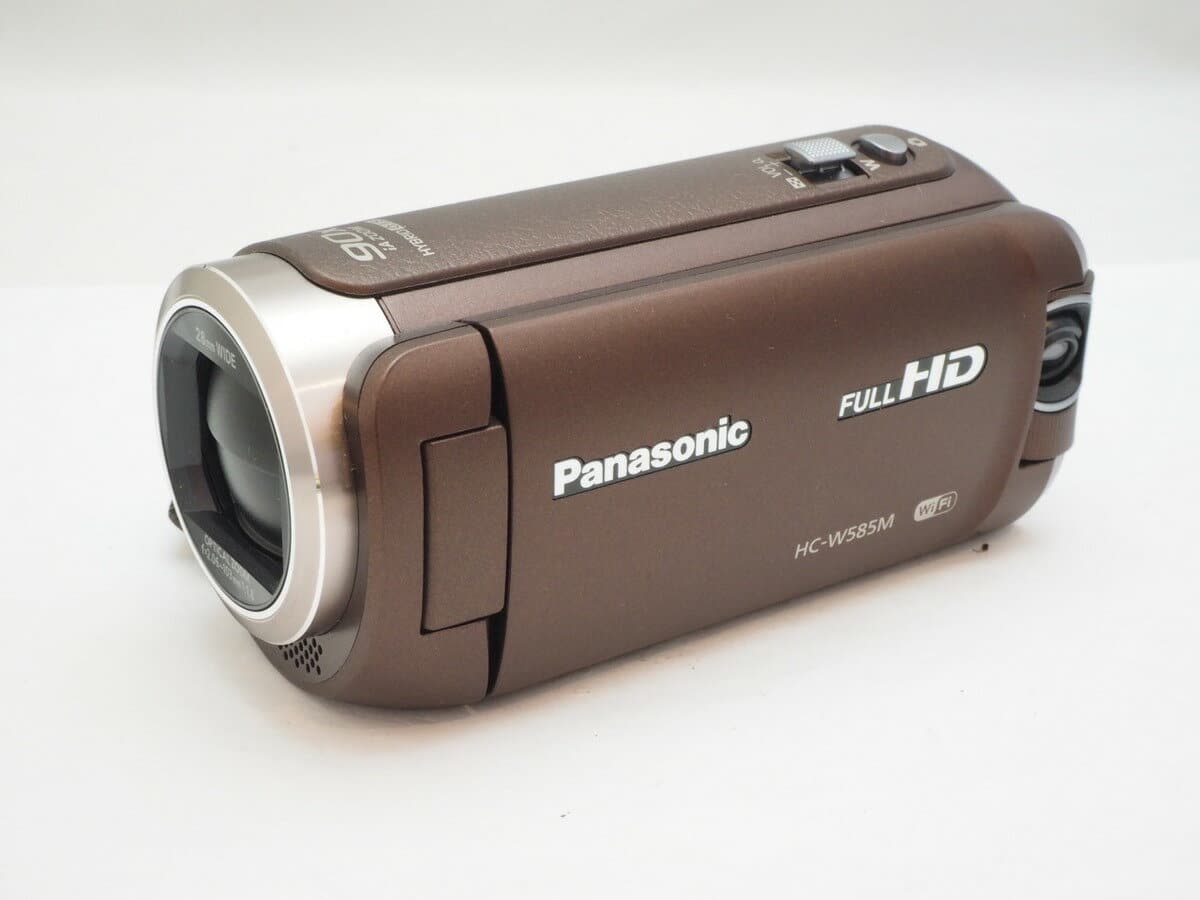 Used]Panasonic HC-W585M-T brown digital video camera - BE FORWARD 