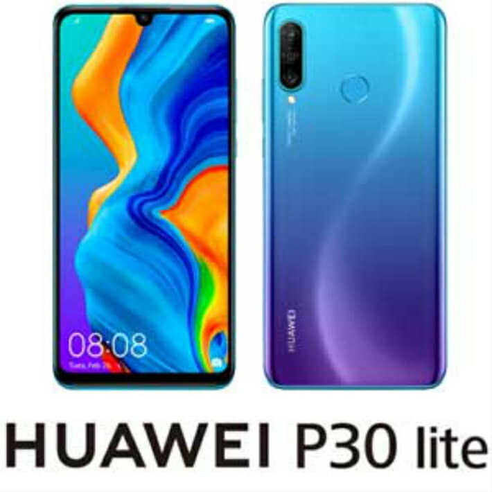 New]HUAWEI fur way P30 lite MAR-LX2J SIM-free peacock blue