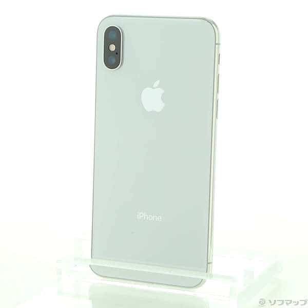 Used]Apple iPhoneX 64GB Silver MQAY2J/A SIM-free 262-ud - BE
