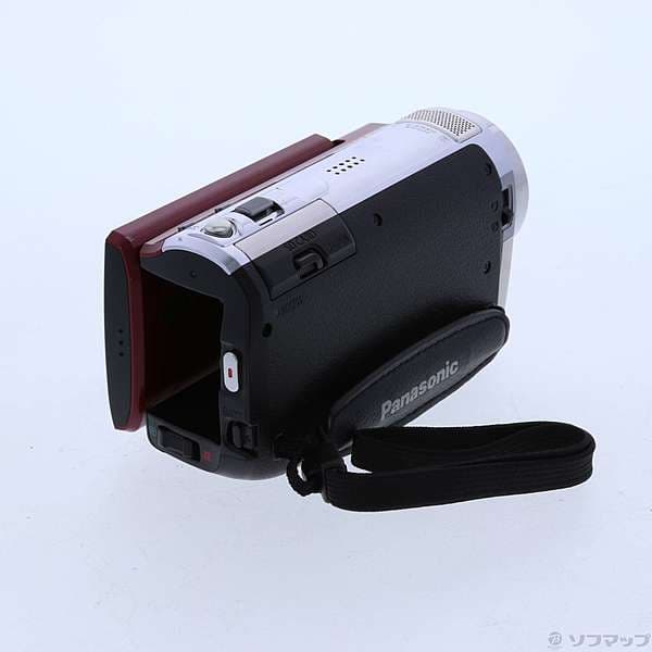 Used]Panasonic HDC-TM30 (red full high-definition 32GB&SD