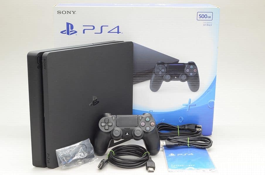 Used]PlayStation4 jet Black (500GB) CUH-2100AB01 - BE FORWARD Store