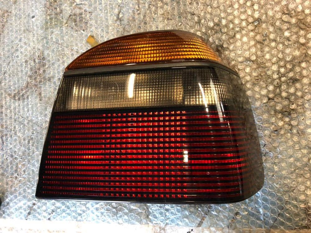 Used]VW Volkswagen Golf 3 GTI Genuine Right Tail Lamp light smork 1-6 - BE  FORWARD Auto Parts
