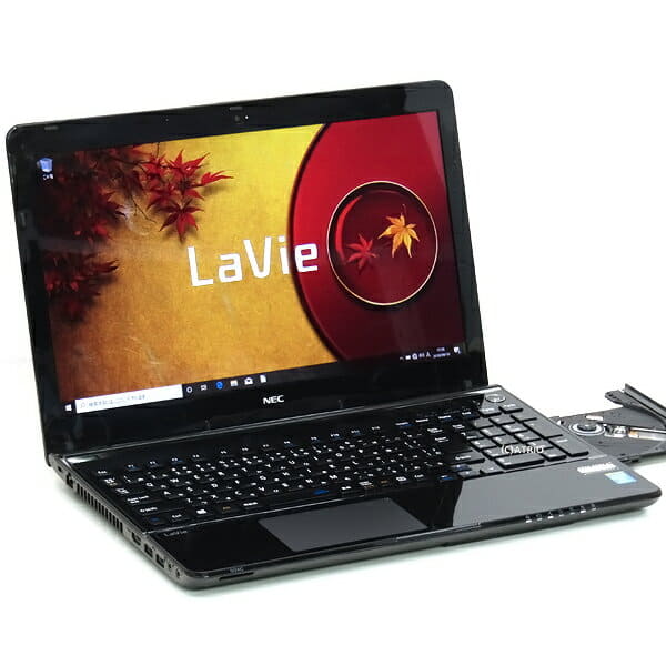 Used]Large-capacity SSD640GB & memory 16GB NEC LaVie LS700/S PC-LS700SSB-E3  Core i7 4702MQ 2.2GHz Windows10 15 inches wireless LAN Bluetooth Web Camera  LibreOffice numeric keypad black Black - BE FORWARD Store