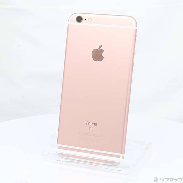 Used]Apple iPhone6s Plus 64GB Rose Gold NKU92J/A SIM-free 352-ud 