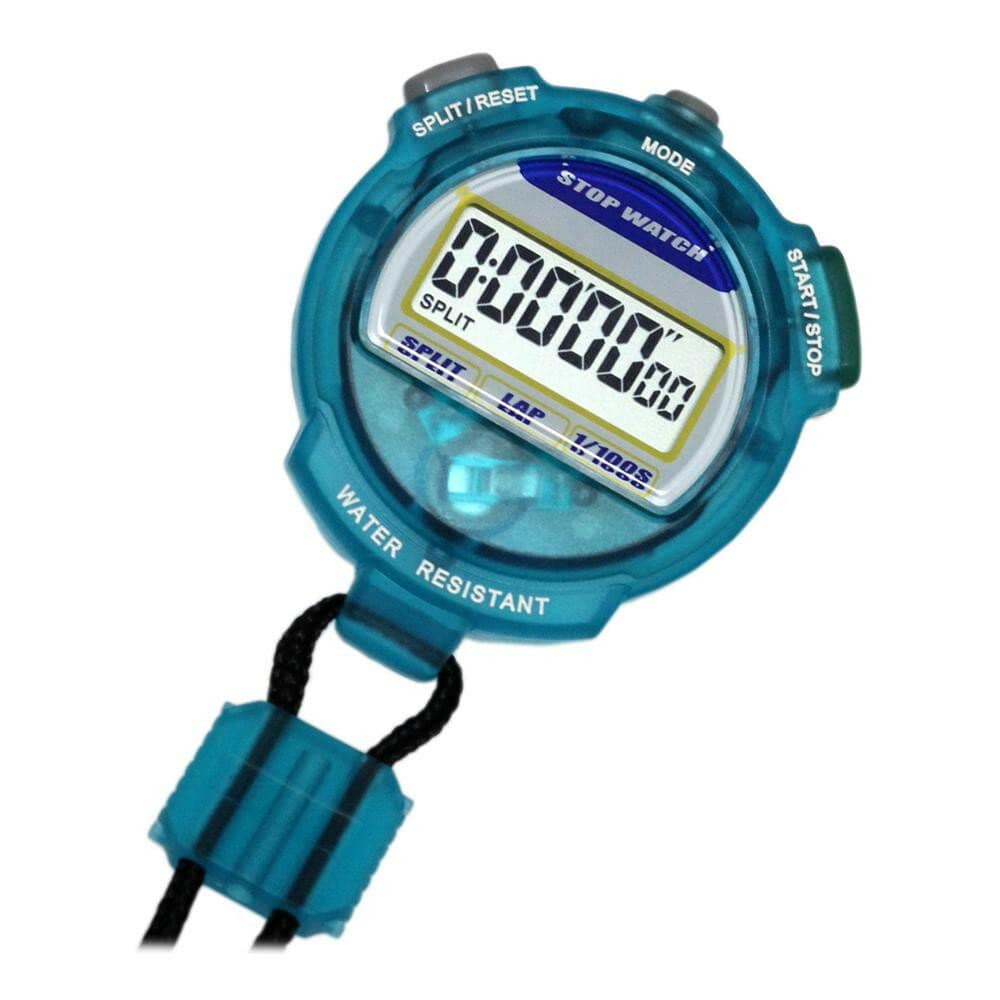 [New]Digital stopwatch measurement clear blue TEV4013BL BE FORWARD