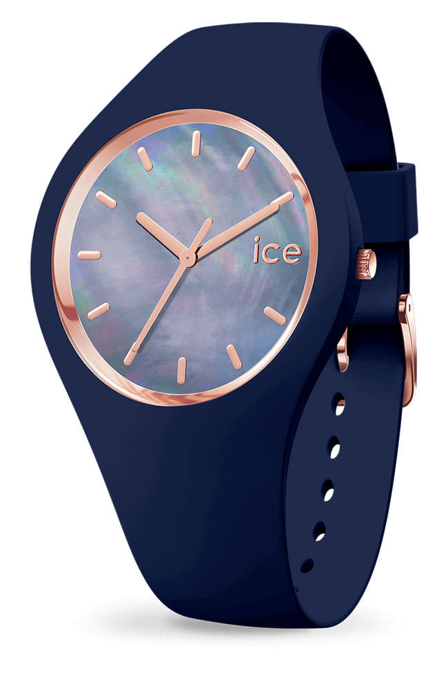 New ICE WATCH ice watch ice pearl Small 34mm blue MOP twilight Lady s 016940 ICE pearl grey Small BE FORWARD Store