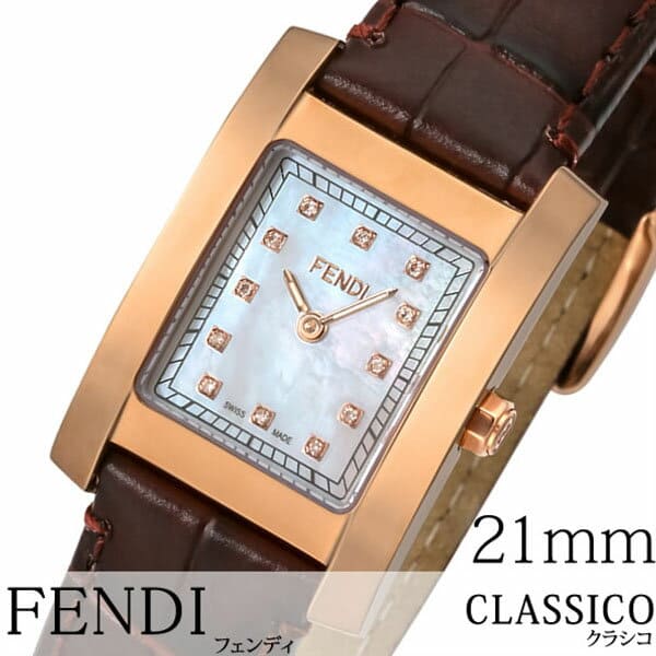 Fendi classico watch gold sale