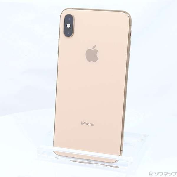 Used]Apple iPhoneXS Max 64GB Gold NT6T2J/A SIM-free ◇09/13 - BE