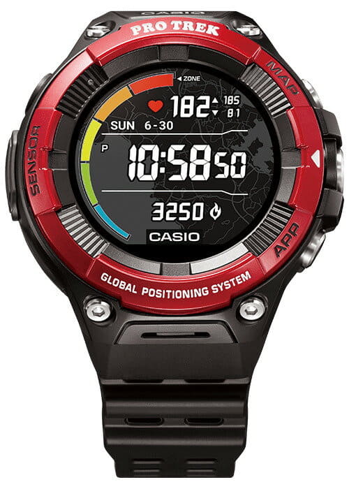 CASIO プロトレック スマート WSD-F21HR-RD