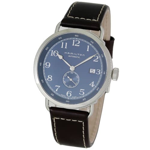 New Hamilton mens watch khaki Navy H78455543 BE FORWARD Store