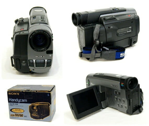 Used]SONY CCD-TRV90 Hi8/8mm Video Camera Handycam - BE FORWARD Store