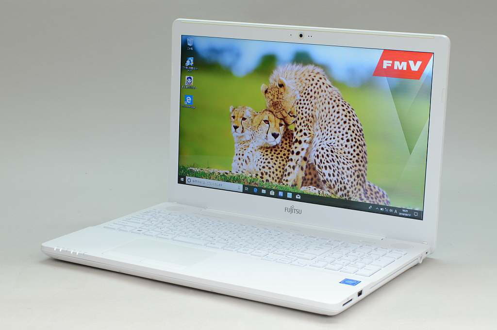 Used]Fujitsu LIFEBOOK AH AH42/B2 FMVA42B2W premium white - BE