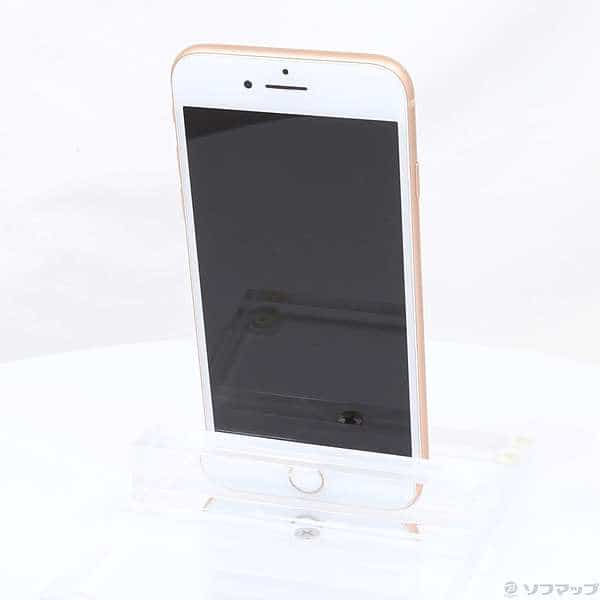 Used]Apple iPhone8 64GB Gold MQ7A2J/A SIM-free ◇09/17 - BE