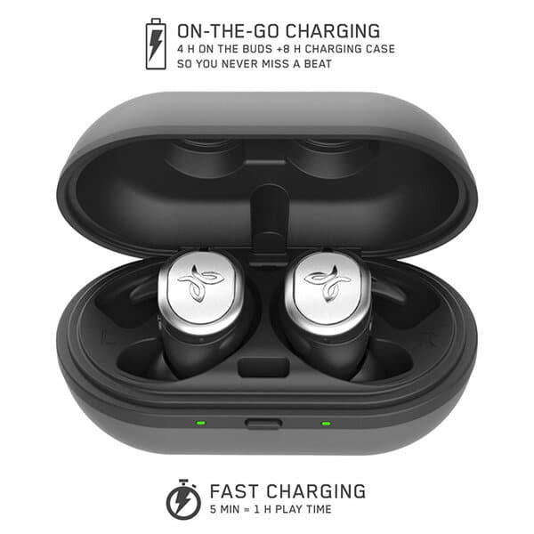 jaybird run right earbud not charging