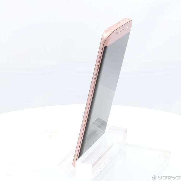 Used]SAMSUNG GALAXY S7 Edge 32GB Pink/Gold SC-02H docomo SIM-free 