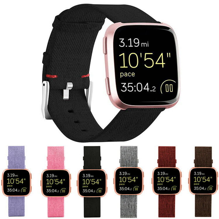 [New]Fitbit Replacement Band Versa 2 Canvas Sports Belt BE FORWARD Store