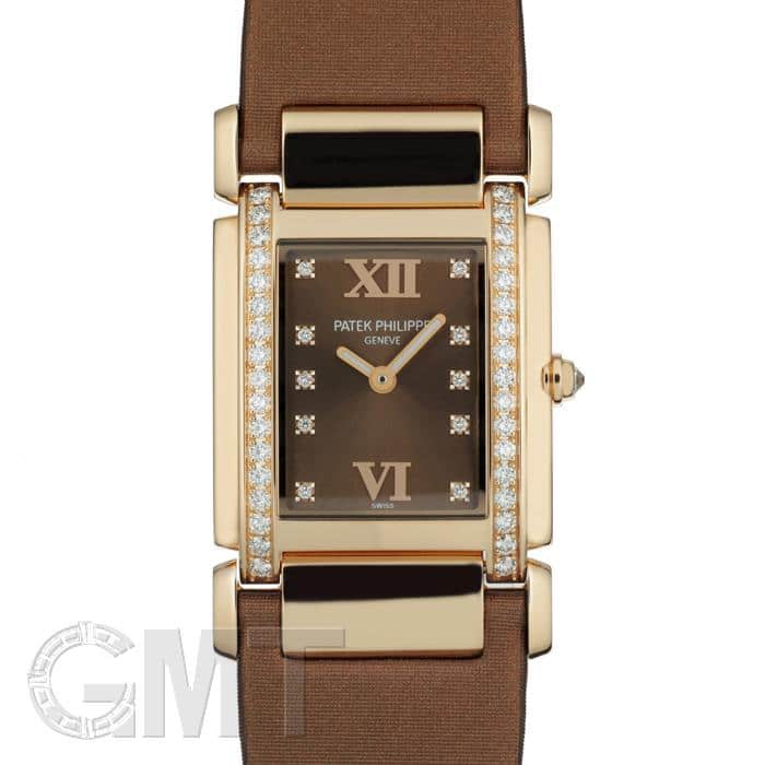 New patekku Philip twenty 4 Rose Gold bezel diamond 4920R 001 PATEK PHILIPPE Lady s BE FORWARD Store
