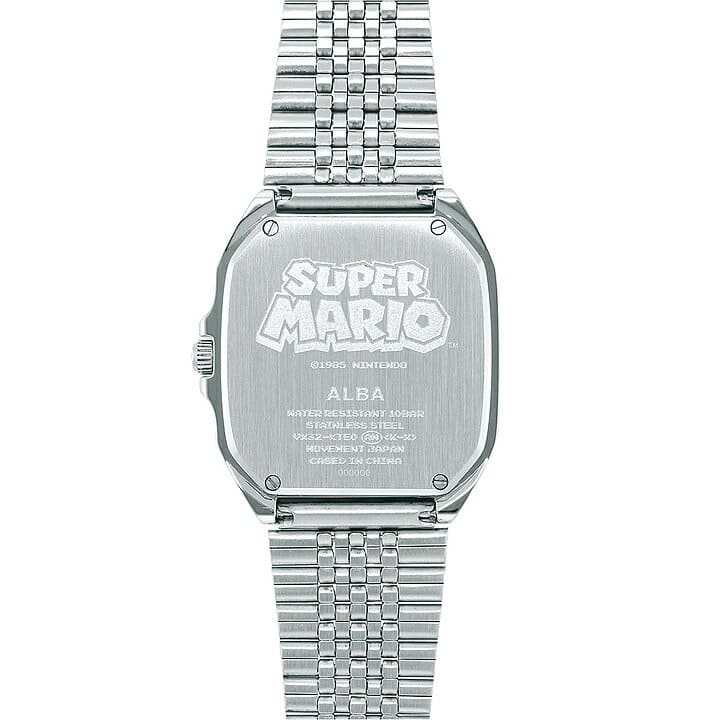 New]SEIKO Alba Super Mario Collaboration Watch White/Silver for Unisex  ACCK421 - BE FORWARD Store