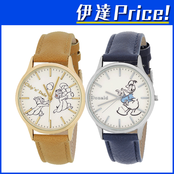 New]SUNFLAME Disney Ladies Watch Mickey/Minnie/Donald/Chip & Dale
