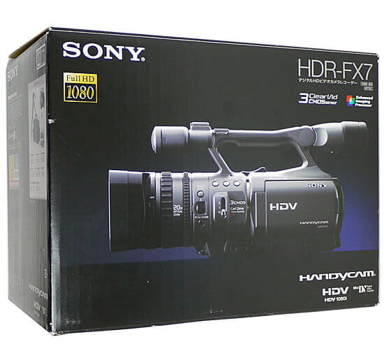 Used]There is digital Hi-Vision Camera recorder HDR-FX7