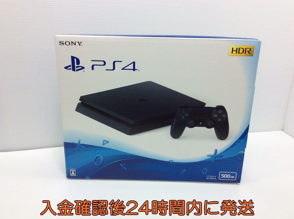 Used]PS4 CUH-2200A jet Black 500GB 1A0702-1255e/F4 - BE FORWARD Store