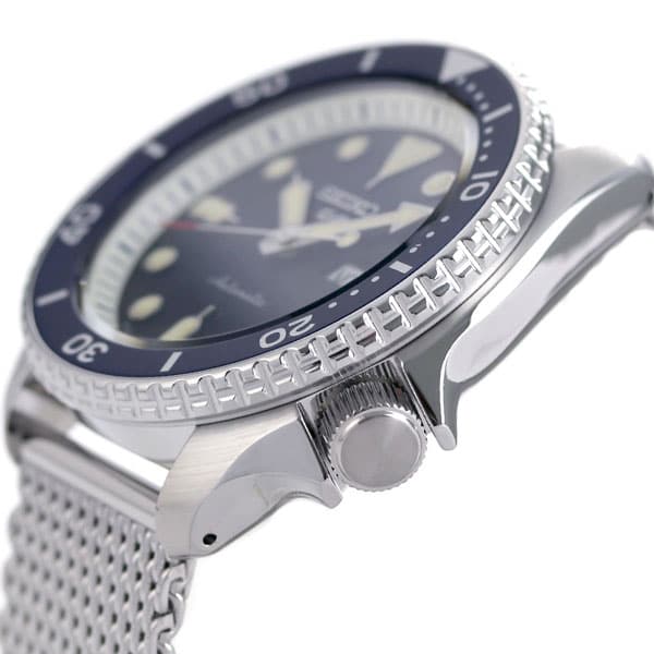 New]Seiko 5 Sports Men's Automatic Winding Watch Suit Navy