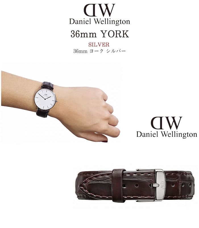 Komedieserie Cataract Fremhævet New]Daniel Wellington Classic York Watch 36mm White for Unisex - BE FORWARD  Store