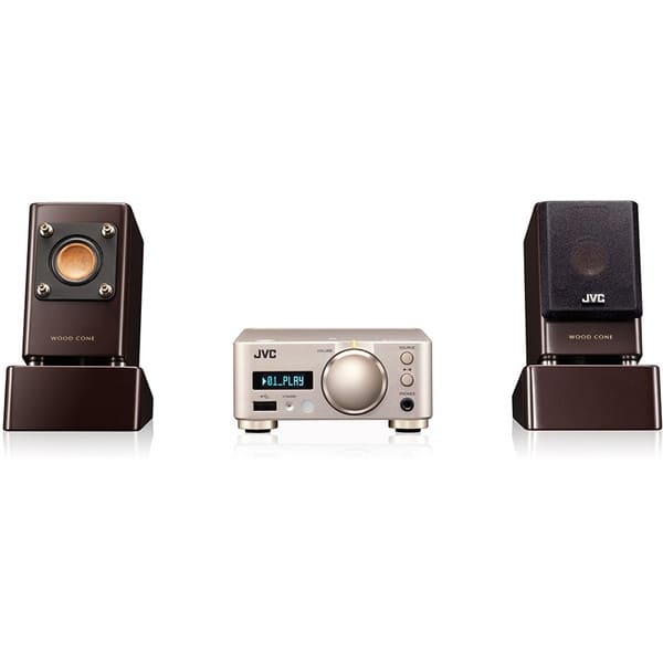 EX-NW1 JVC EX-NW1 スピーカーのみ ウッドコーン コンパクトスピーカー