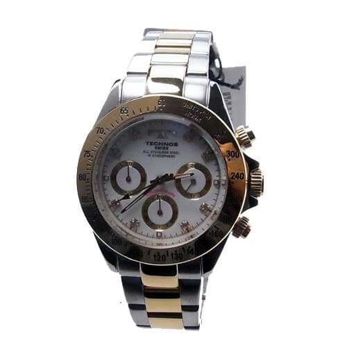 [New]( ) Techno (TECHNOS) watch Chronograph 10 standard atmosphere ...