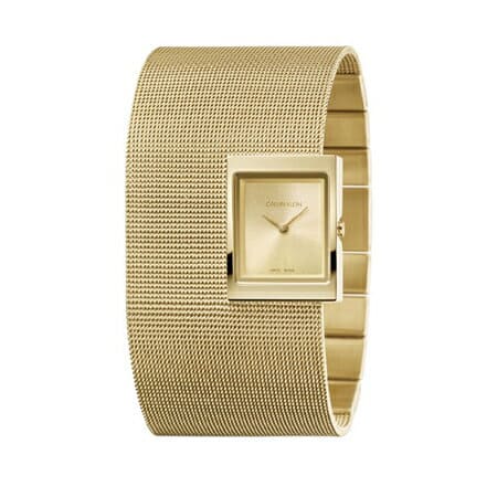 New]Calvin Klein off site watch CALVIN KLEIN Offsite K9K23529 champagne  gold letter board mens RCP Gifu - BE FORWARD Store