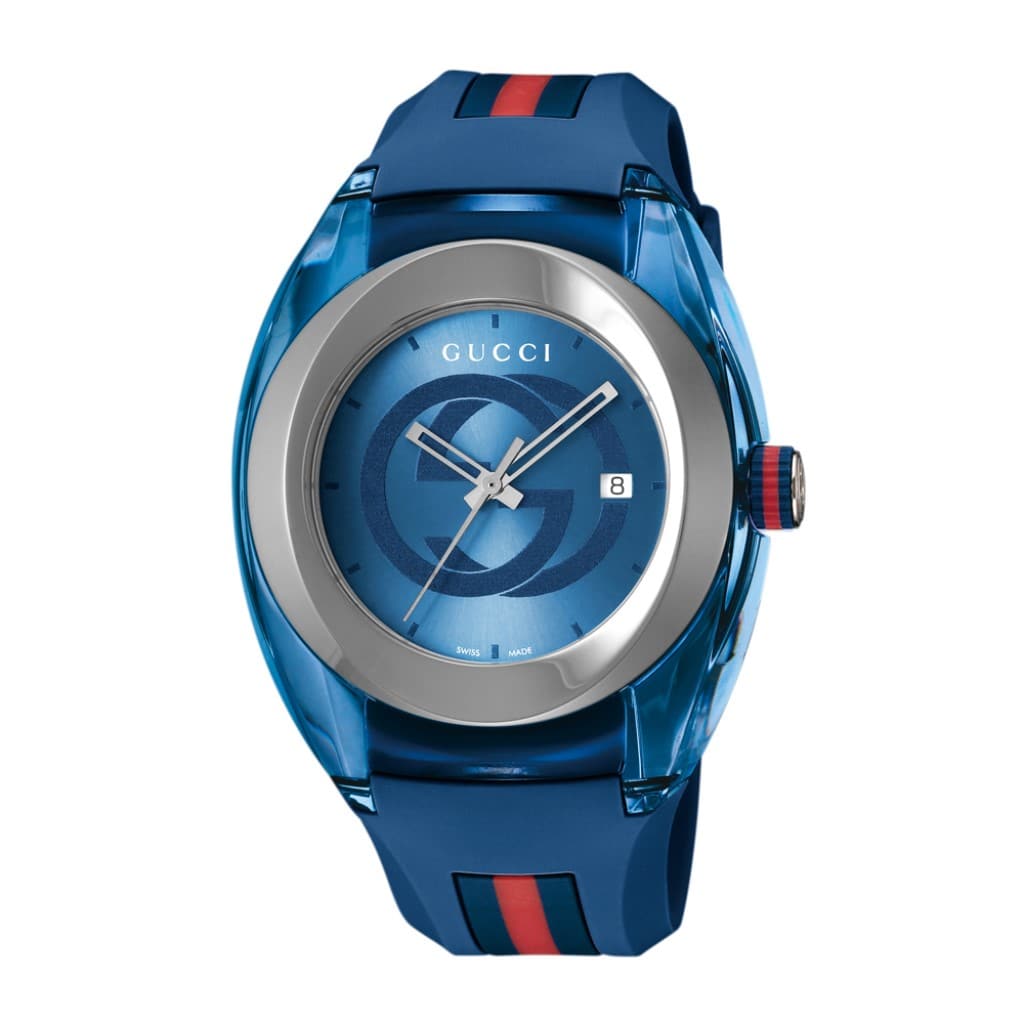 Gucci Men's SYNC Watch Blue YA137104A 