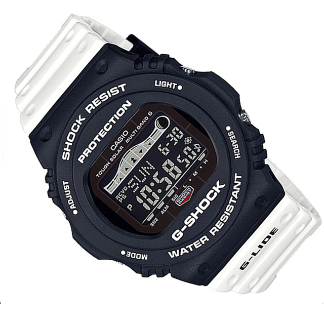 未使用G-SHOCK GWX-5700SSN-1ER Gライド 黒/白 反転液晶 New]CASIO Casio G-SHOCK G ride Electric wave solar watch GWX