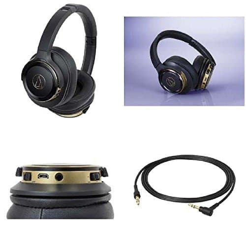 New Technica Bluetooth Wireless Headphones Black Gold Ath Ws660bt Bgd Be Forward Store New Technica Bluetooth Wireless Headphones Black Gold Ath Ws660bt Bgd Be Forward Store