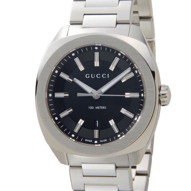 New]Gucci Men's GG2570 Watch Black YA142301 - BE FORWARD Store