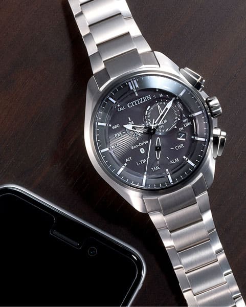 New]CITIZEN watch mens Citizen CITIZEN Eco drive Bluetooth Super titanium  mens watch BZ1041-57E - BE FORWARD Store