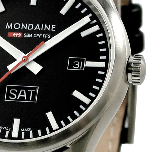 New]Watch A667.30308.19SBB made in mon Dean watch MONDAINE Sports