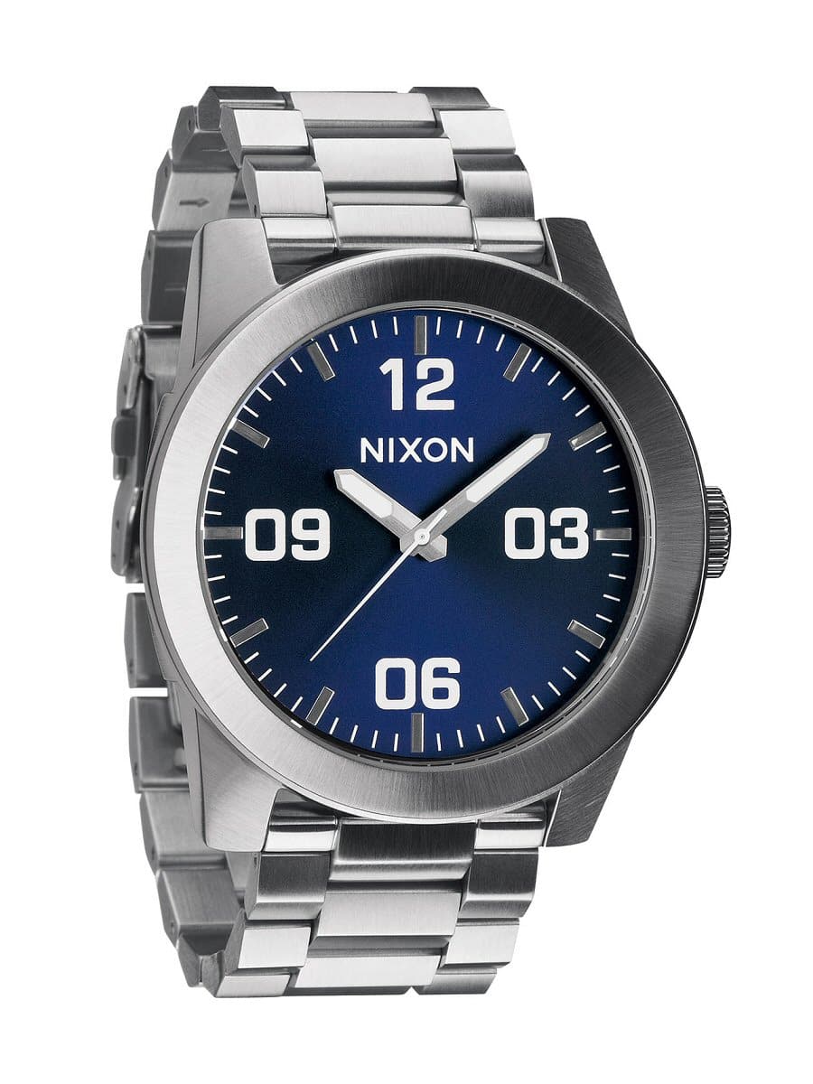 nixon corporal ss silver