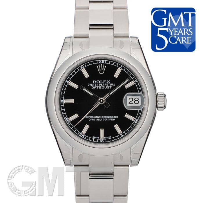 New]ROLEX ROLEX date just Ref.178240 Black clock - BE FORWARD Store