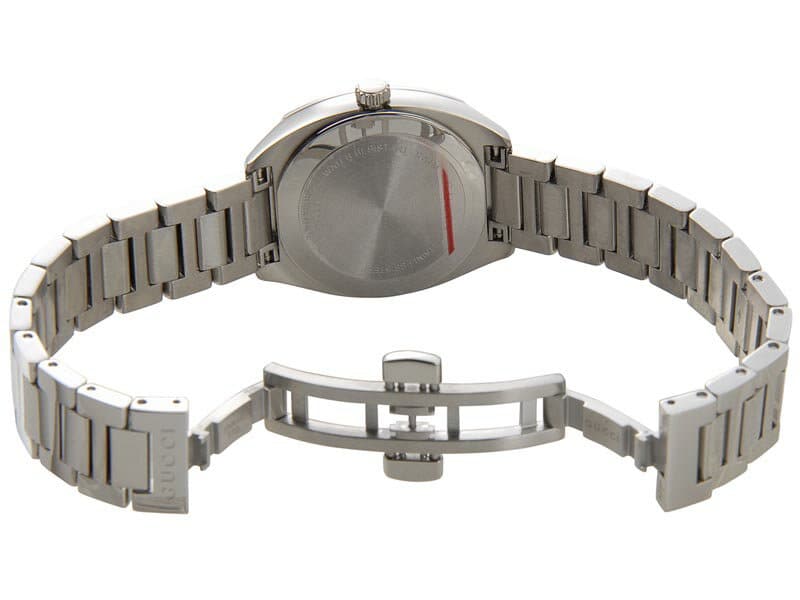 New]Gucci GUCCI clock YA142503 GG2570 diamond index Black Lady's