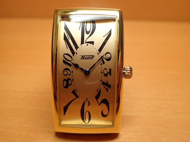 New]Tissot brown leather TISSOT HERITAGE BANANA CENTENARY EDITION