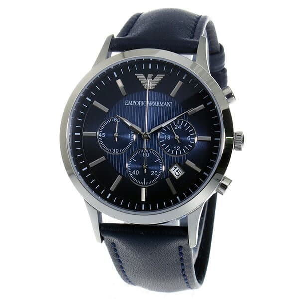 [New]Emporio Armani ARMANI Kurono quartz mens watch AR2473 Navy - BE ...