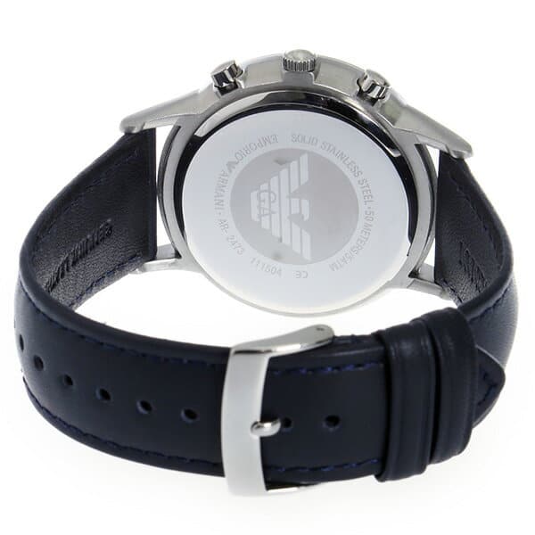 [New]Emporio Armani ARMANI Kurono quartz mens watch AR2473 Navy - BE ...