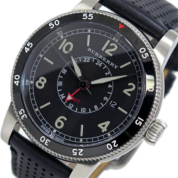 New]BURBERRY Men's Utilitarian Quartz Watch Black BU7854