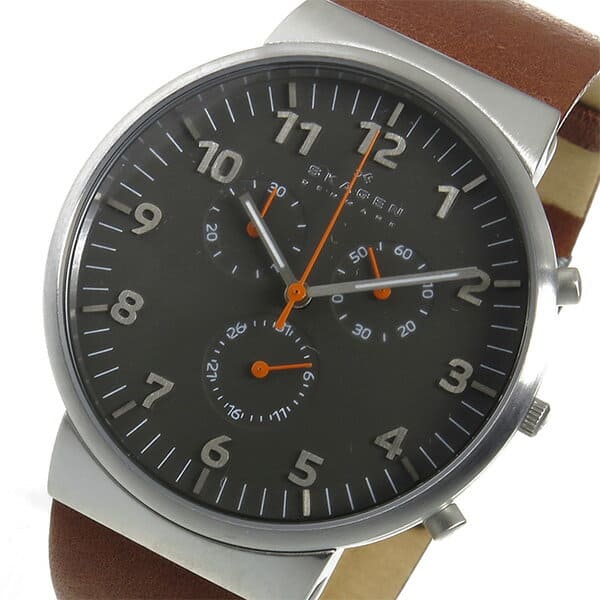 New]Skagen SKAGEN anchor Kurono quartz mens watch SKW6099 gray - BE FORWARD  Store