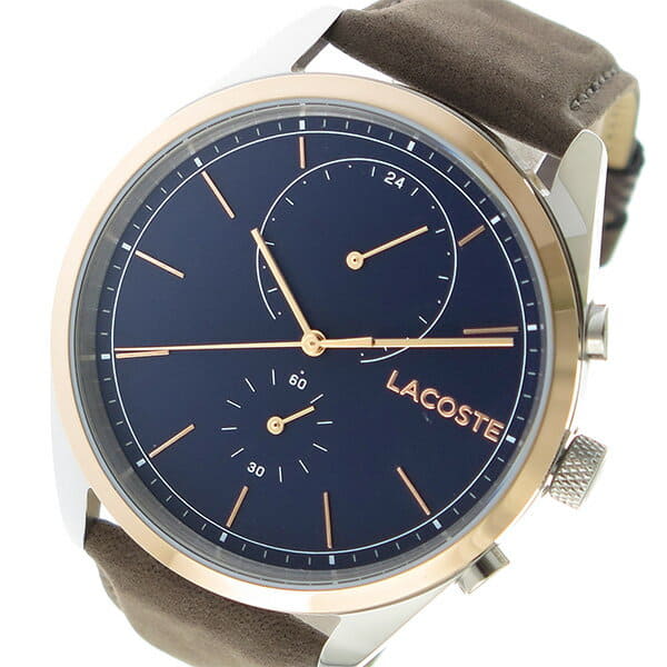New]Lacoste LACOSTE quartz mens watch 2010917 Navy - BE FORWARD Store