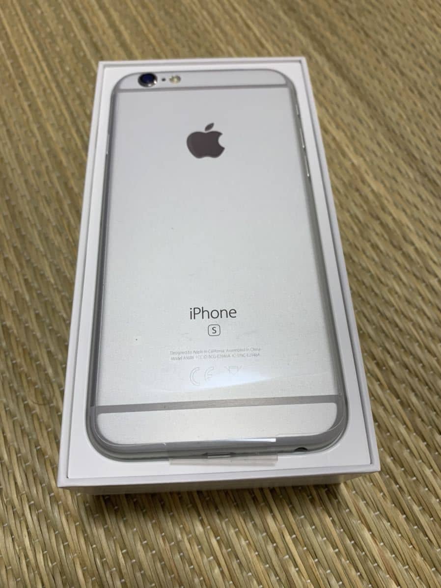New]Apple iPhone6s Silver 32GB SIM unlock SIM free complete