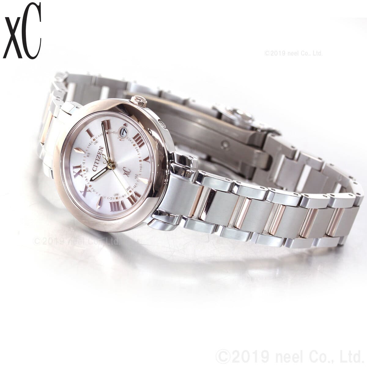 [New]CITIZEN Cross Sea xC Eco-drive Ladies Radio Watch Titania Happy ...