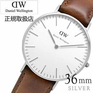 New][shipment on that day] Daniel Wellington watch DanielWellington clock Daniel  Wellington watch Daniel Wellington watch Classic St. Andrews Silver 36mm  mens Lady's 0607DW thin North European latest - BE FORWARD Store