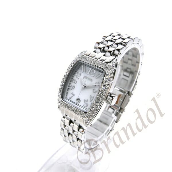 New] Folli Follie Ladies Watch white pearl/Silver WF5T081BZW  display picture 1