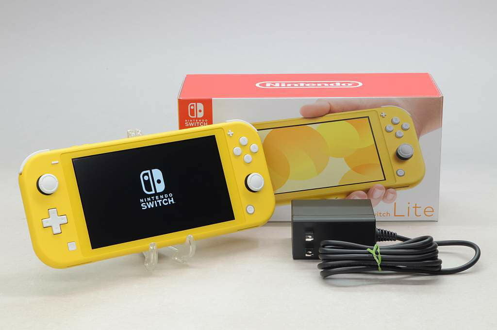 Nintendo switch lite yellow used Clearance